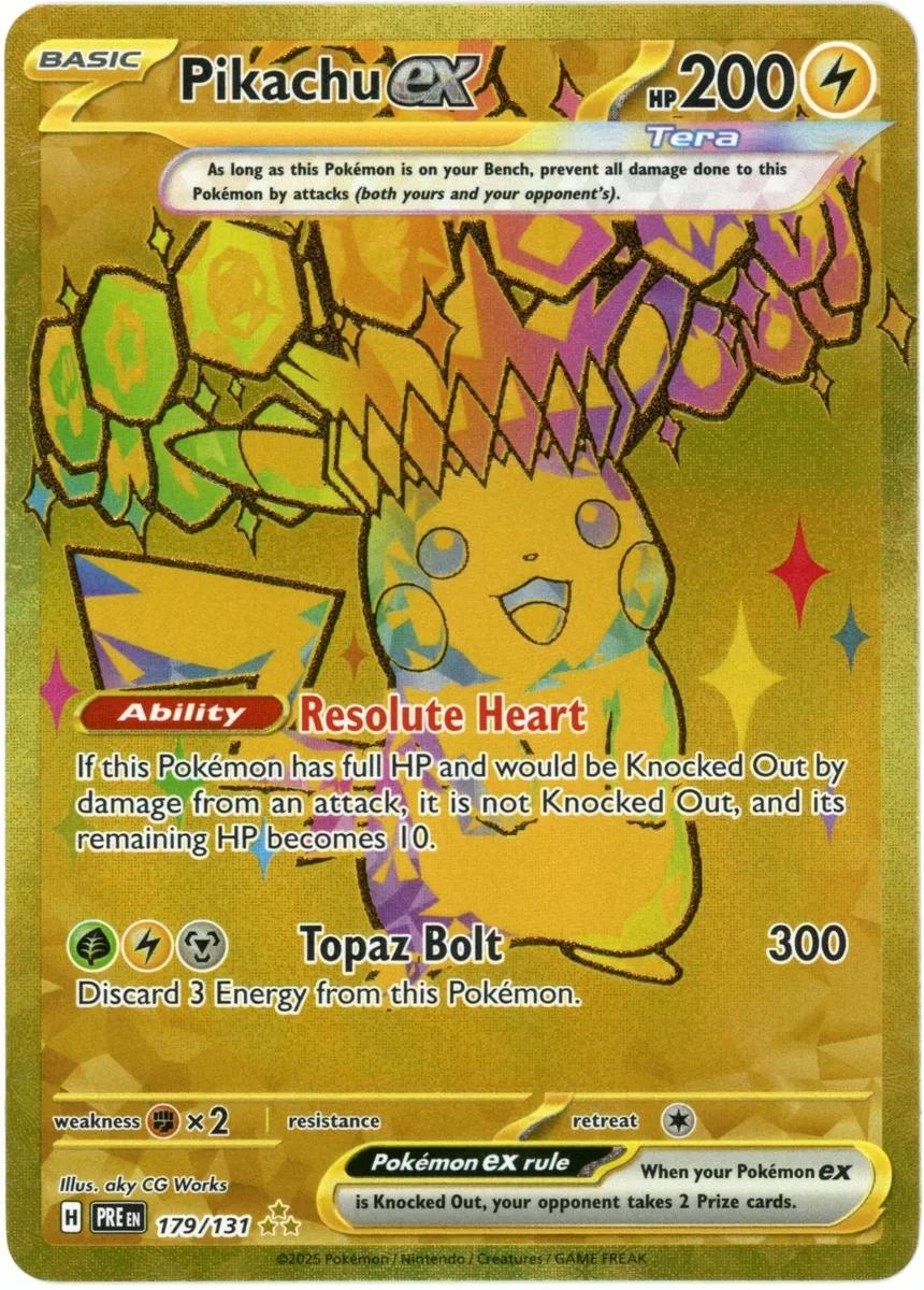 Pikachu ex #179