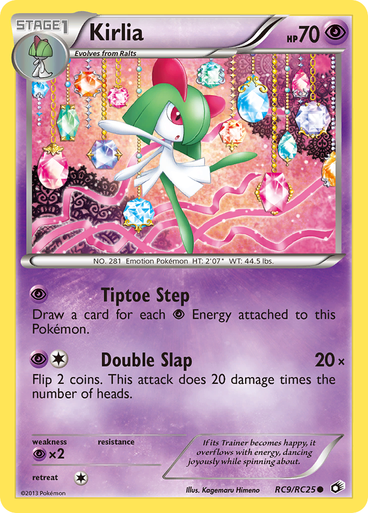 Kirlia Legendary Treasures RC9