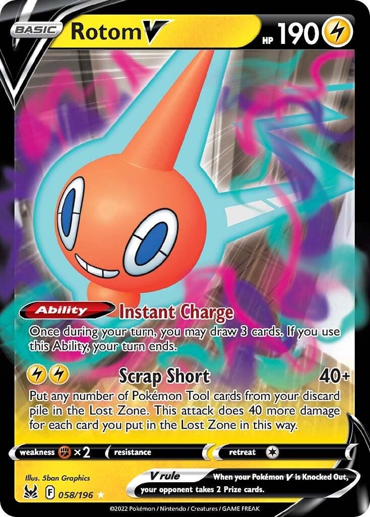 Rotom V #58