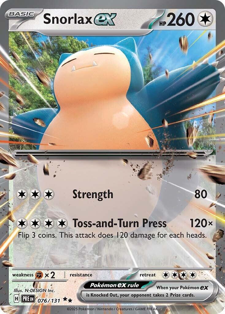 Snorlax ex #76