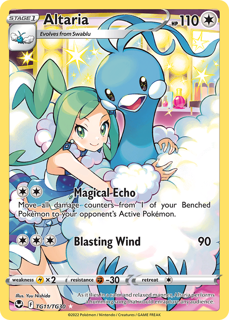 Altaria Silver Tempest Trainer Gallery TG11