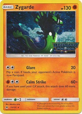 Zygarde Promo #72