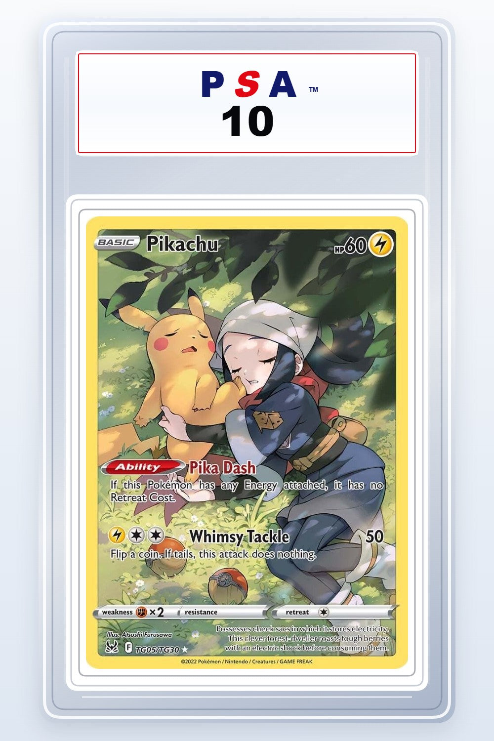 Pikachu #TG05 PSA 10