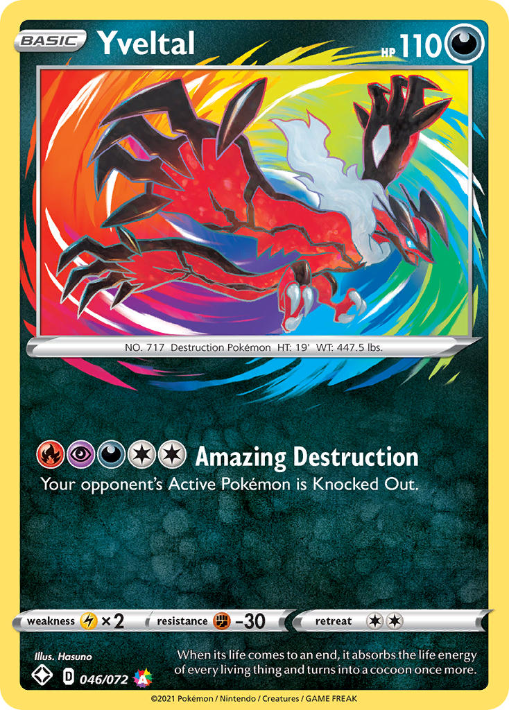 Yveltal Shining Fates 46