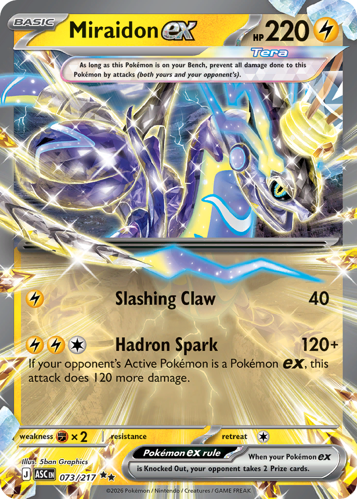 Miraidon ex Ascended Heroes 73