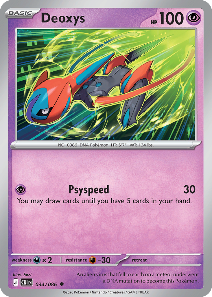 Deoxys Chaos Rising 34