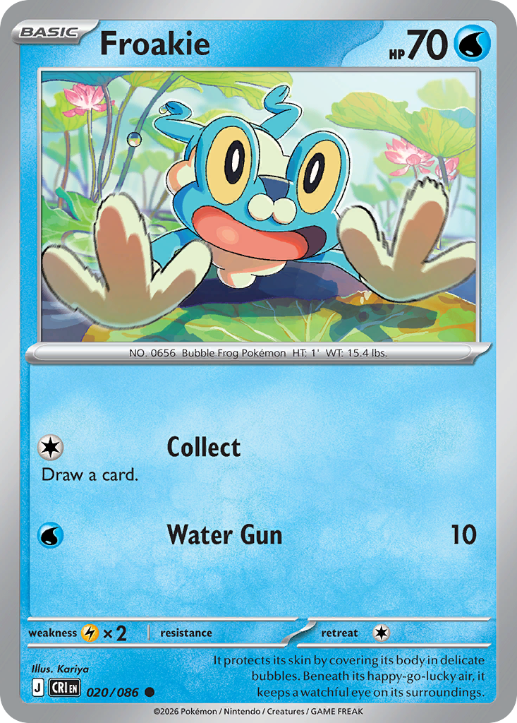 Froakie Chaos Rising 20