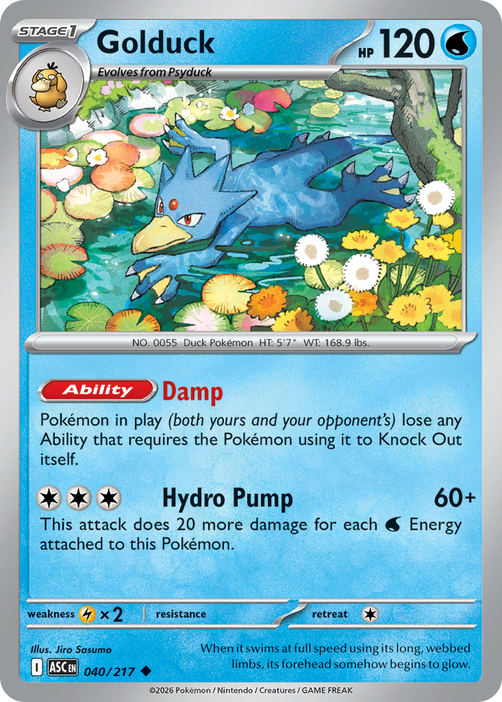 Golduck Ascended Heroes 40