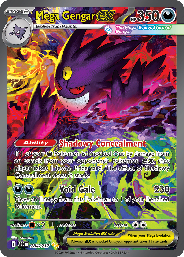 Mega Gengar ex Ascended Heroes 284
