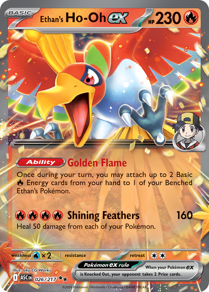 Ethan's Ho-Oh ex Ascended Heroes 26