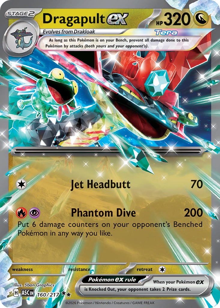 Dragapult ex Ascended Heroes 160