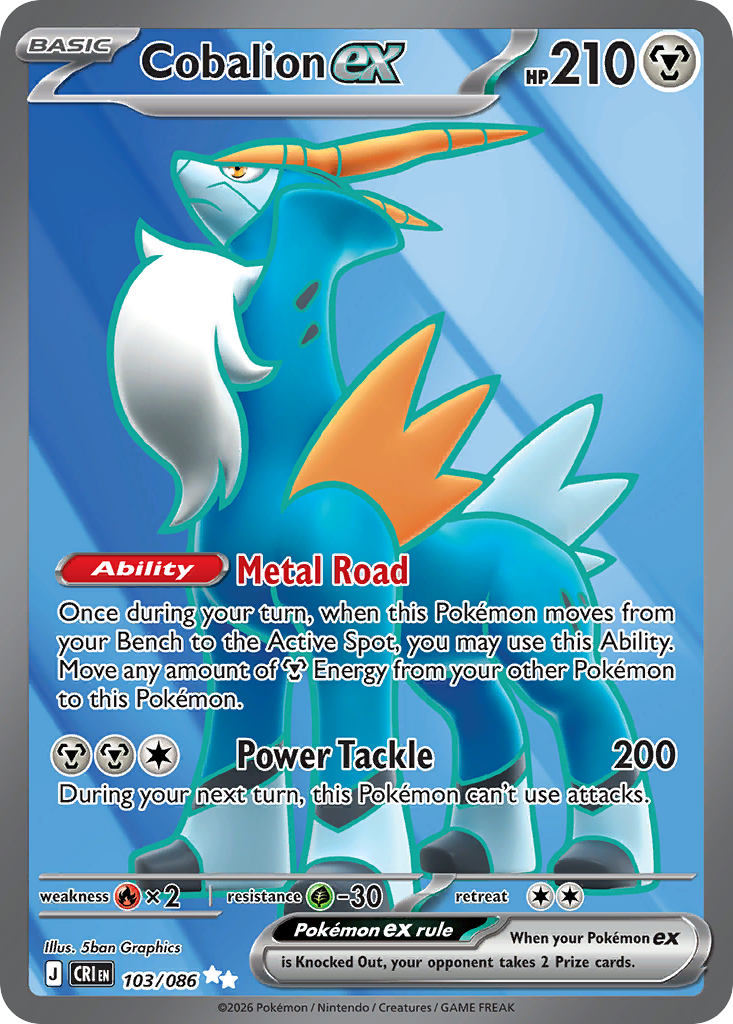 Cobalion ex Chaos Rising 103