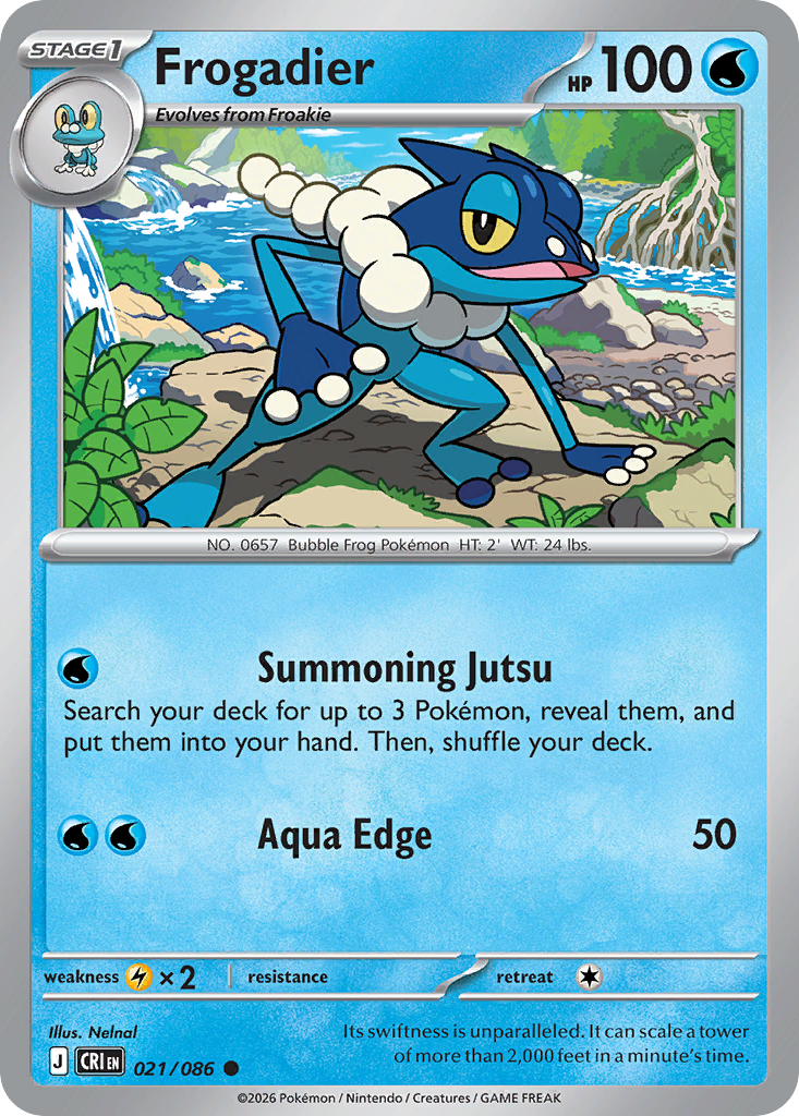 Frogadier Chaos Rising 21