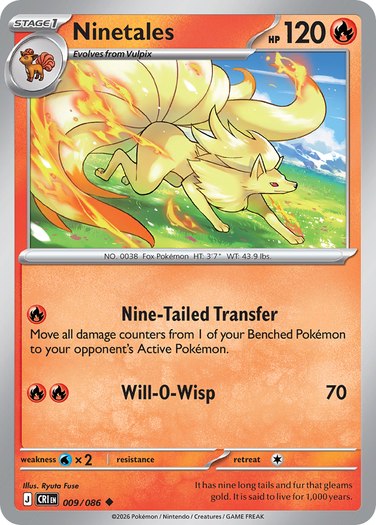 Ninetales Chaos Rising 9