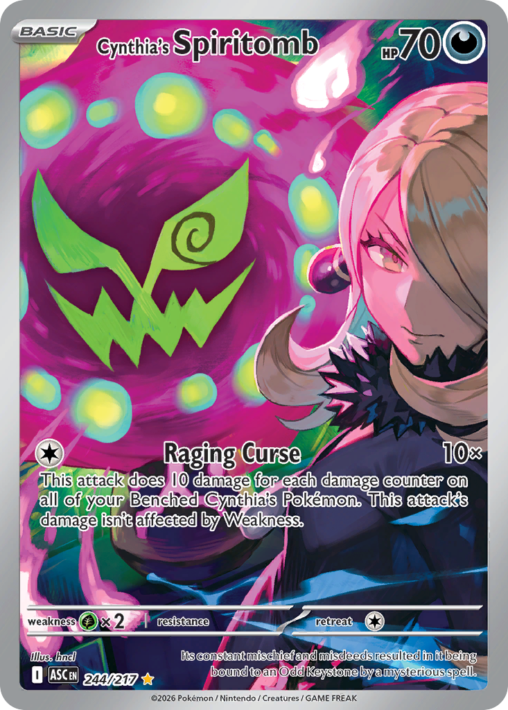 Cynthia's Spiritomb Ascended Heroes 244