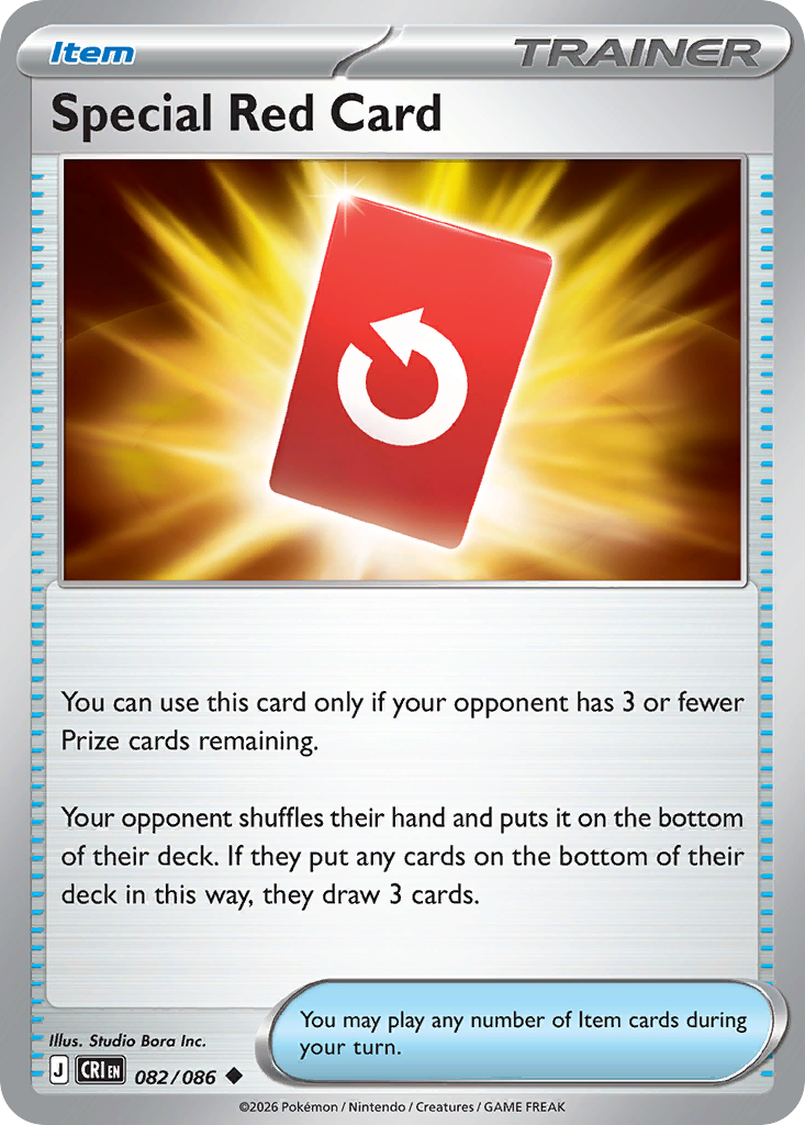 Special Red Card Chaos Rising 82
