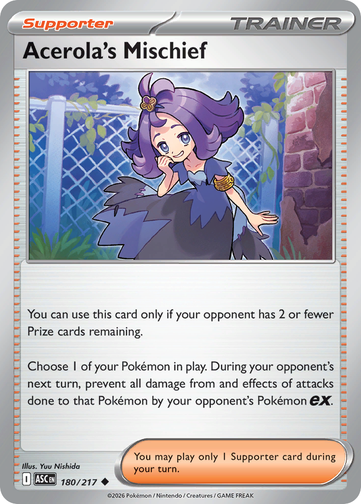 Acerola's Mischief Ascended Heroes 180