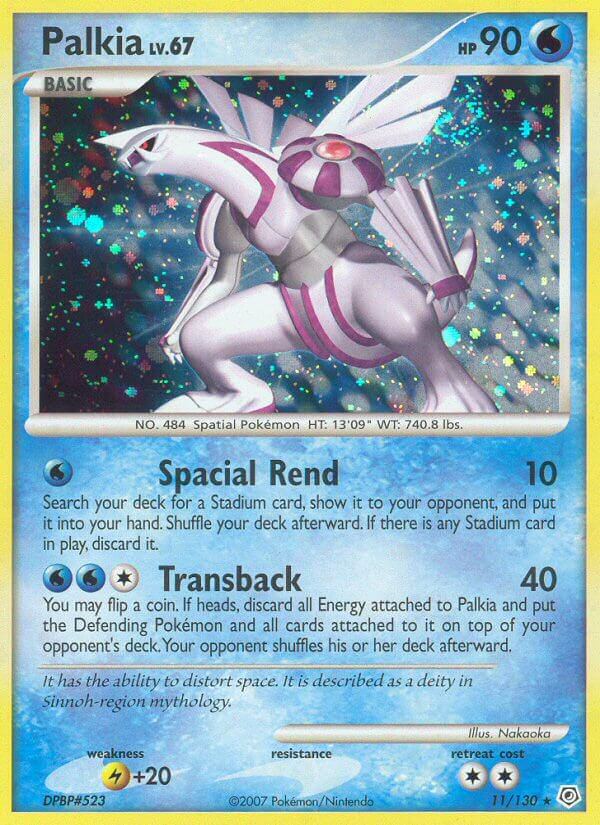 Palkia Diamond & Pearl 11