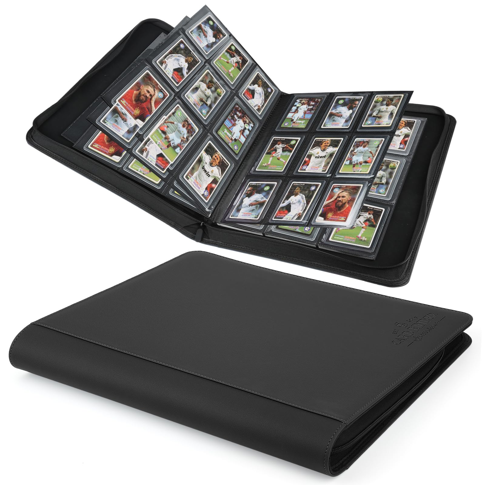 Nordx 9 Cepli 360 Kartlık Toploader Binder