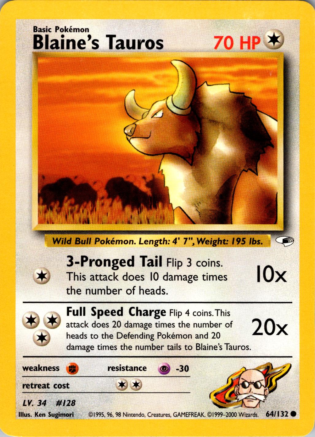 Blaine's Tauros #64