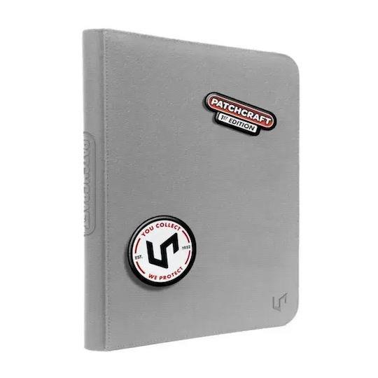 Ultra Pro Patchcraft Fermuarlı 9- Pocket Pro-Binder Gray