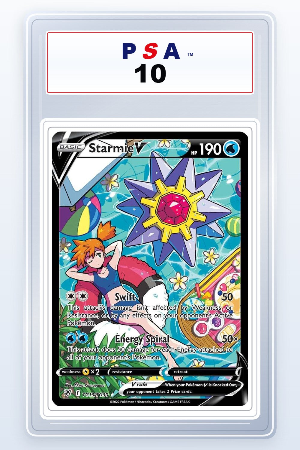 Starmie V #TG13 PSA 10