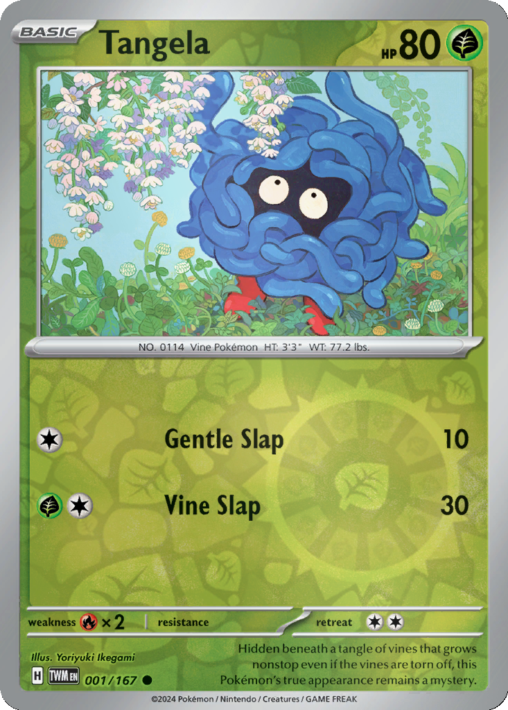 Tangela [Reverse Holo] #1