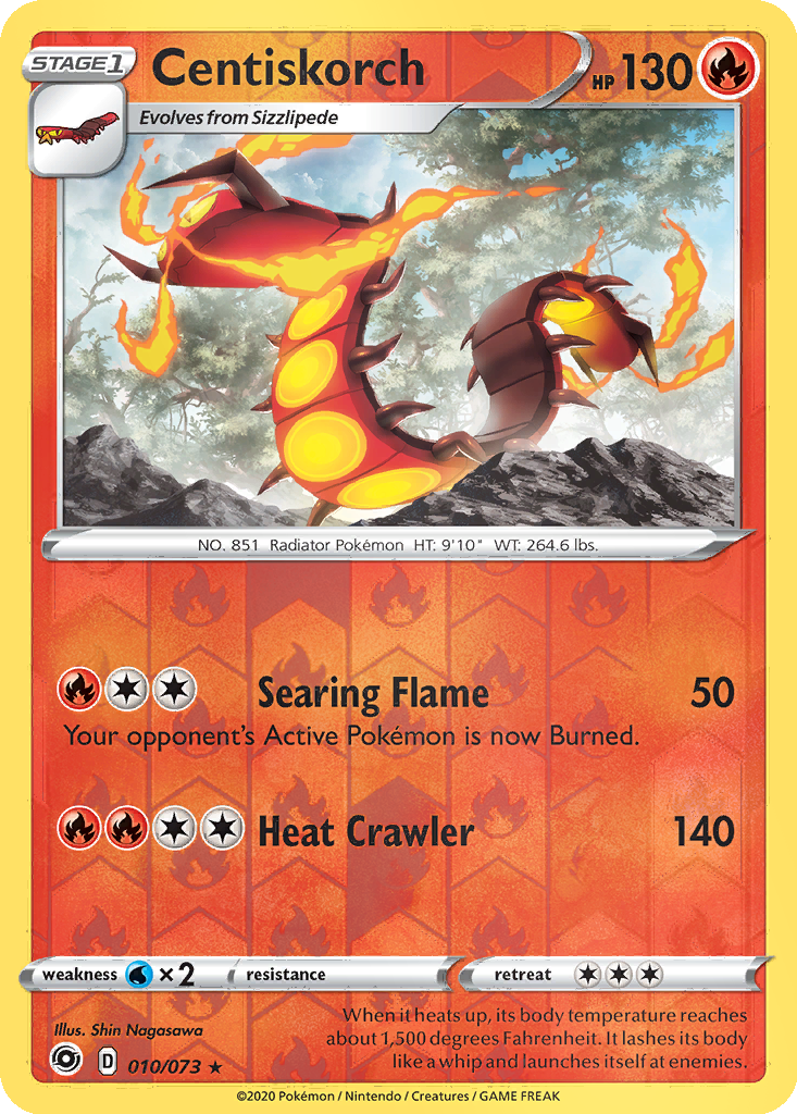 Centiskorch [Reverse Holo] #10