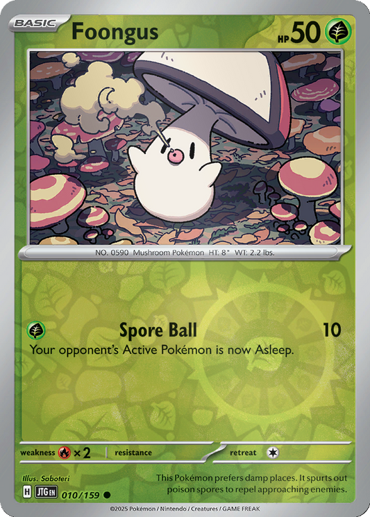 Foongus [Reverse Holo] #10