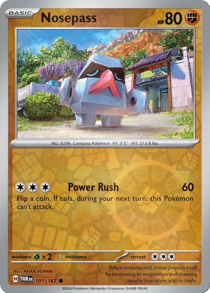 Nosepass [Reverse Holo] #101