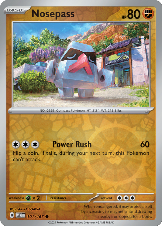 Nosepass [Reverse Holo] #101