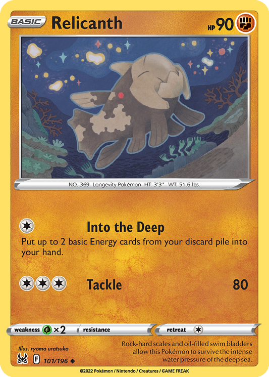 Relicanth #101