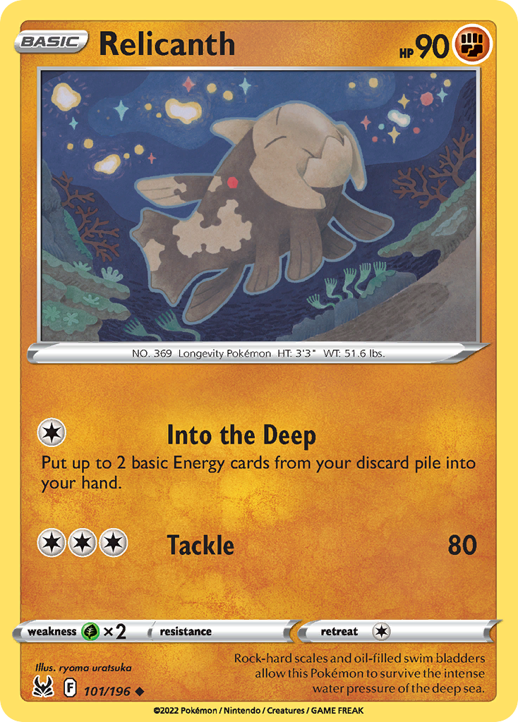 Relicanth Lost Origin 101