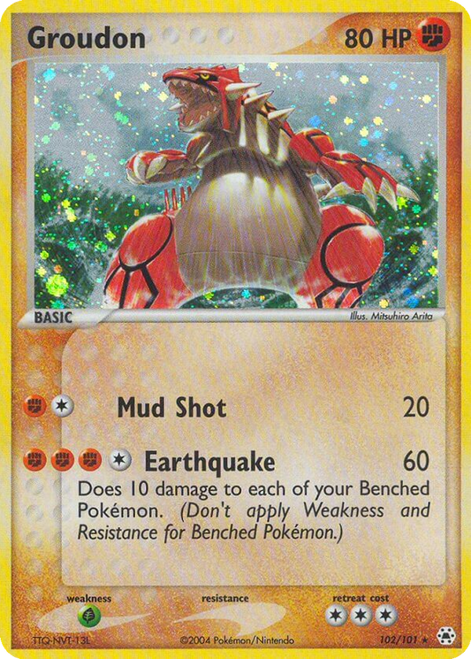 Groudon #102