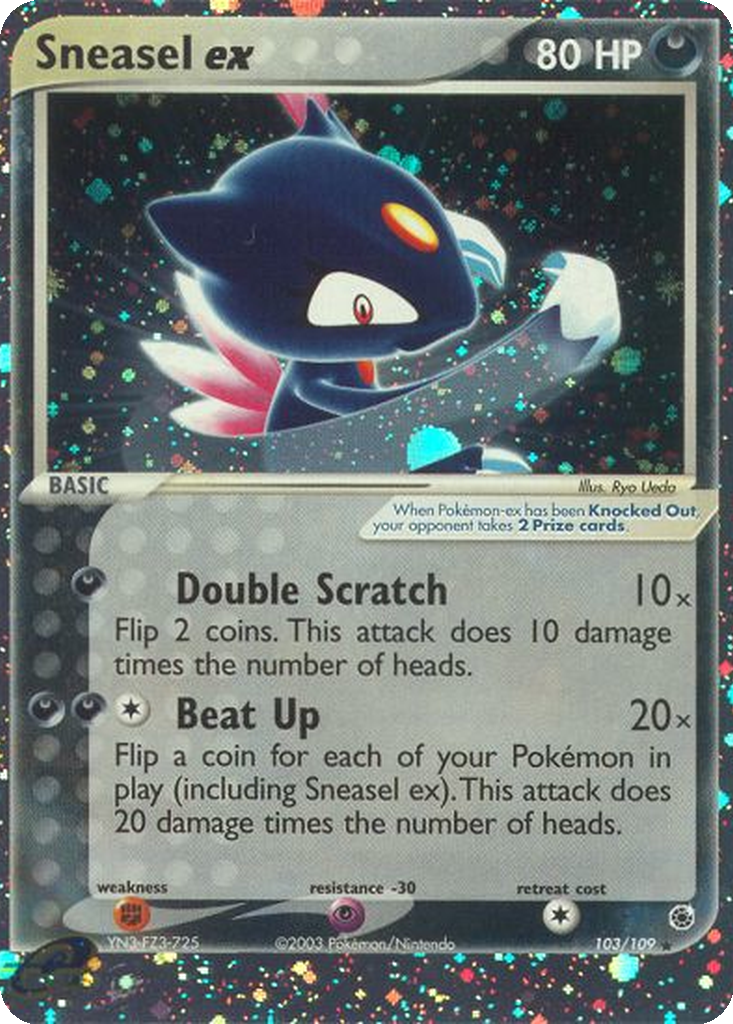 Sneasel EX #103