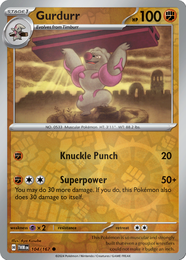 Gurdurr [Reverse Holo] #104