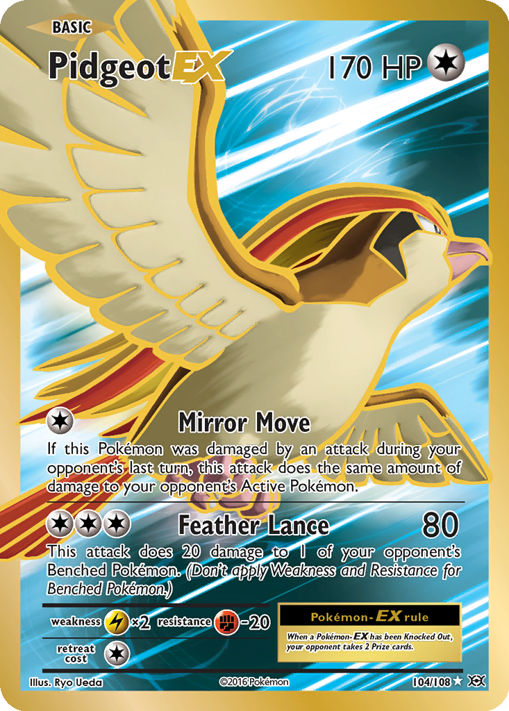 Pidgeot EX #104