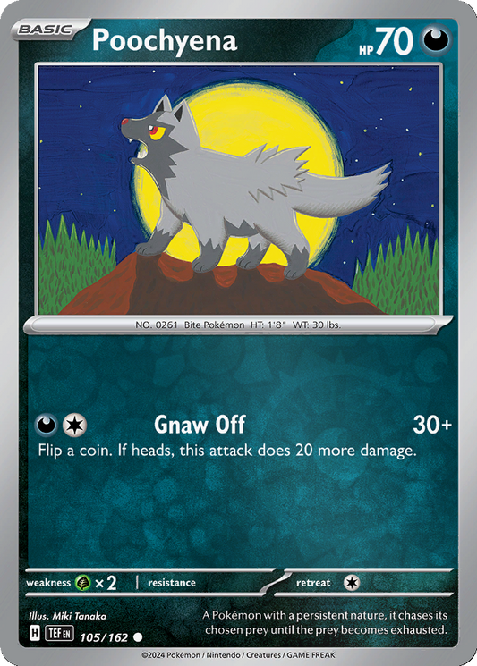 Poochyena [Reverse Holo] #105
