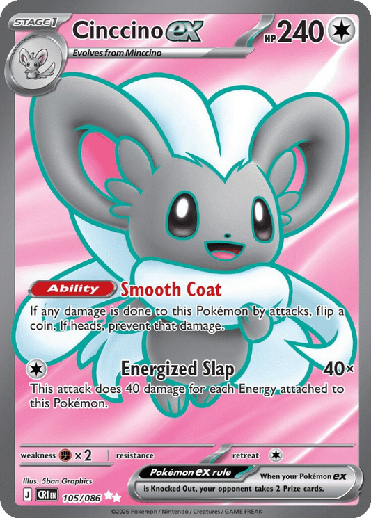 Cinccino ex #105
