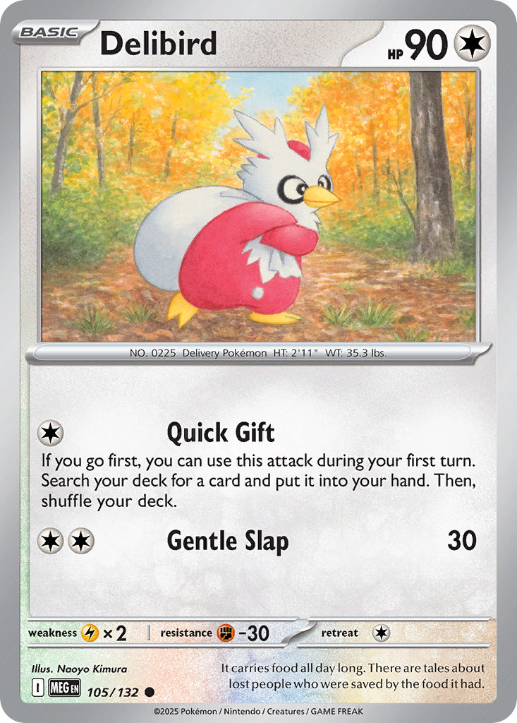 Delibird Mega Evolution 105