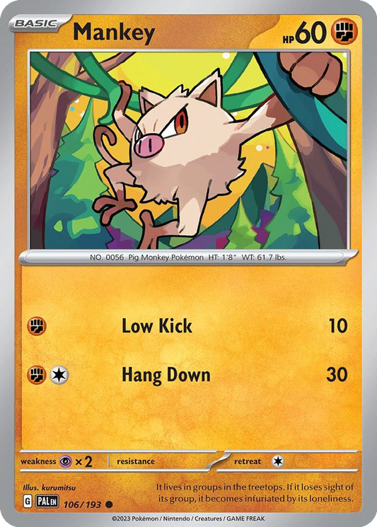 Mankey #106
