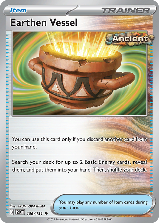 Earthen Vessel Prismatic Evolutions 106