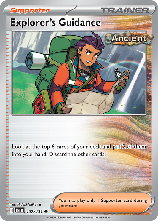 Explorer's Guidance Prismatic Evolutions 107