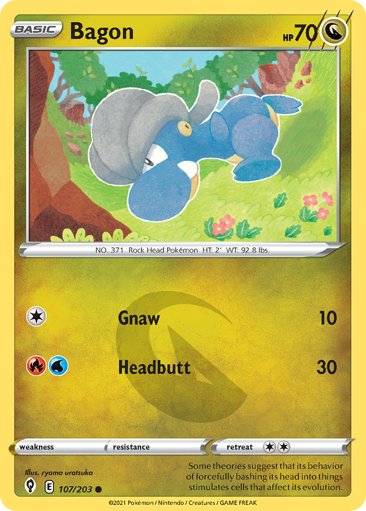 Bagon Evolving Skies 107