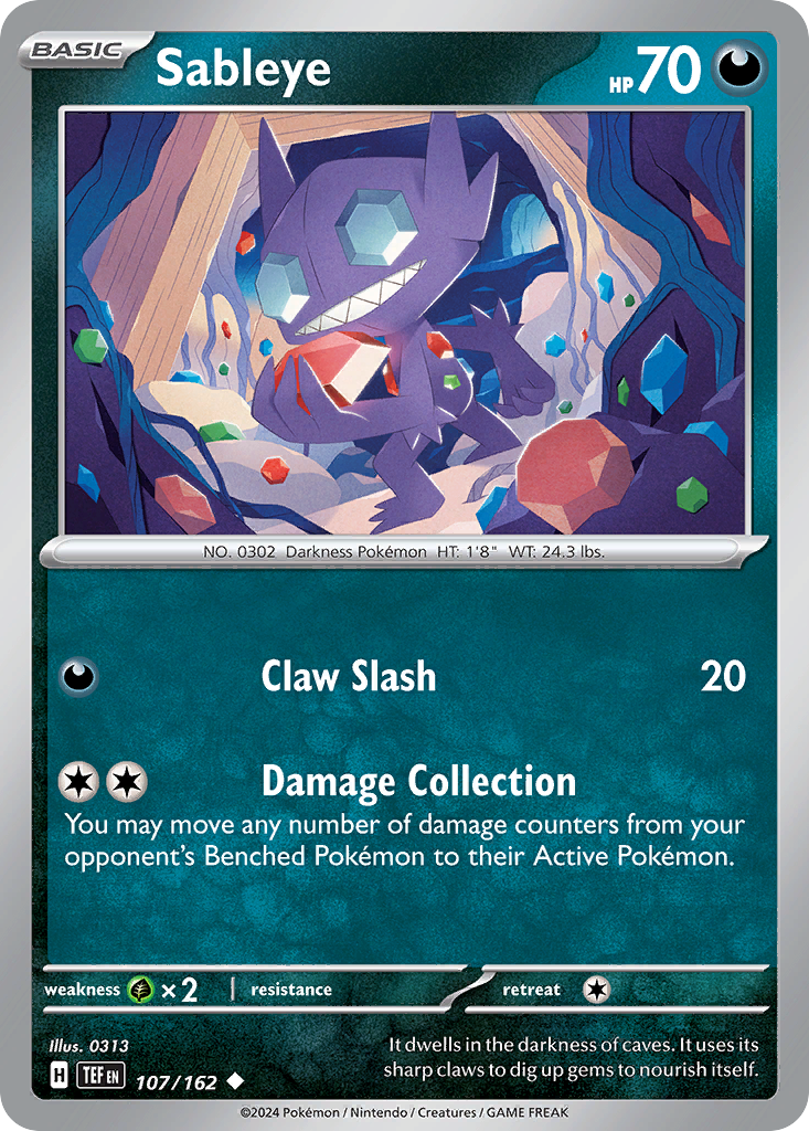 Sableye Temporal Forces 107