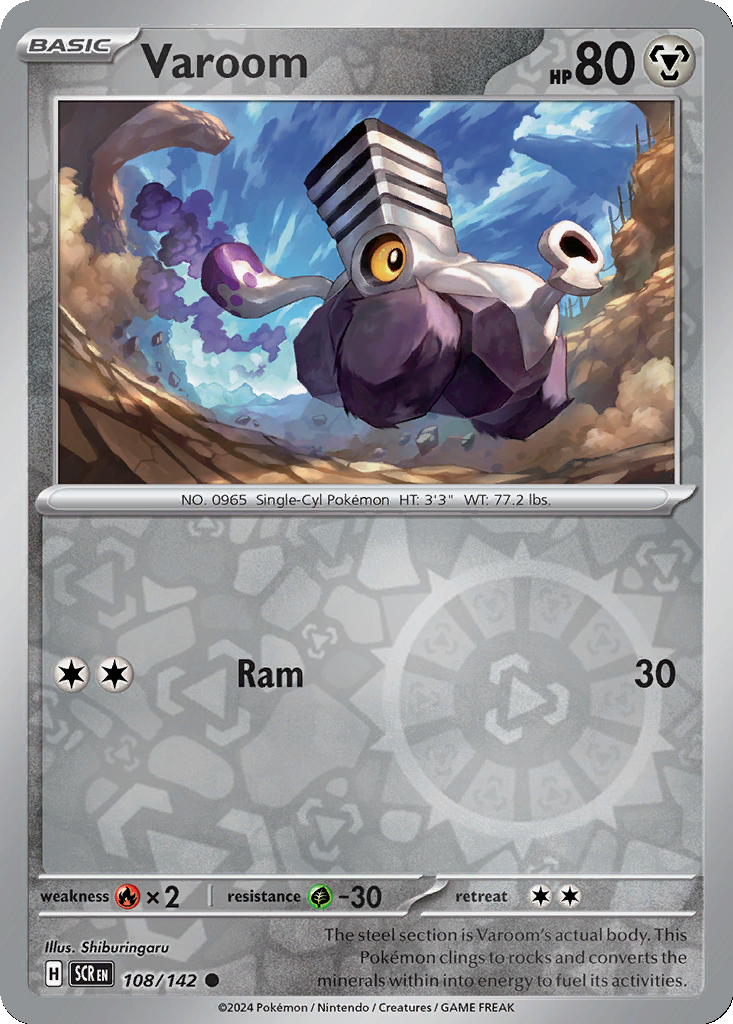 Varoom [Reverse Holo] #108