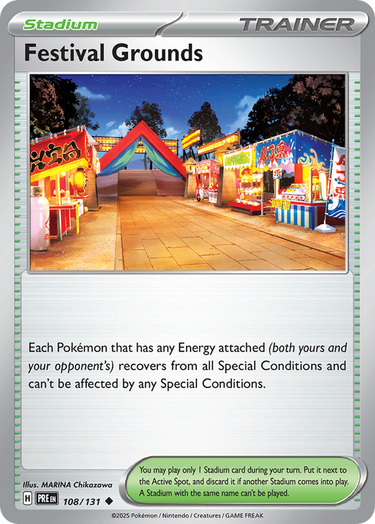 Festival Grounds Prismatic Evolutions 108