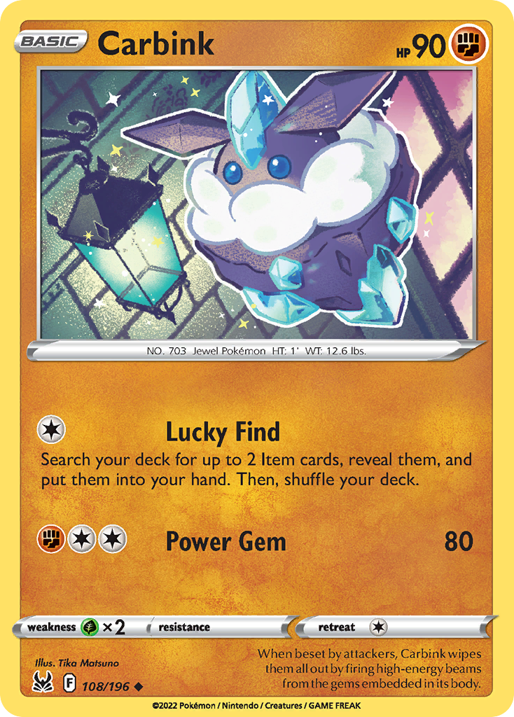 Carbink Lost Origin 108