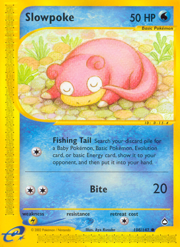 Slowpoke Aquapolis 108