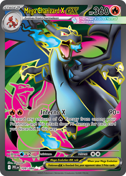 Mega Charizard X ex #109